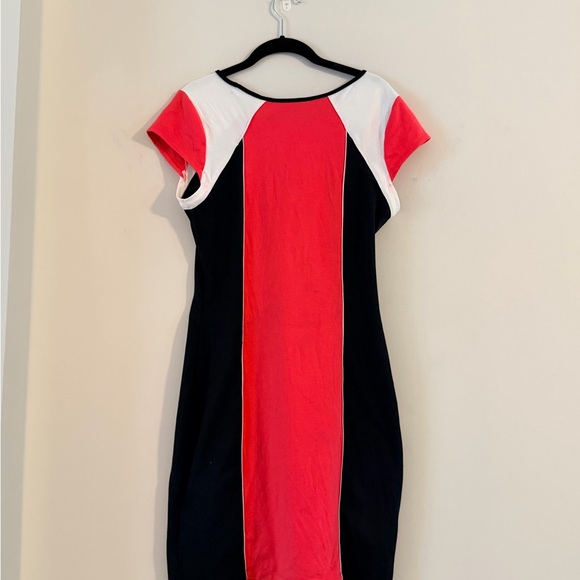 Express Colorful Color-Block Mini Dress Size M - Picture 2 of 8